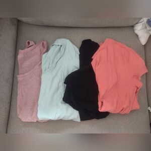 Set of Four Casual T-Shirts in Assorted Colors